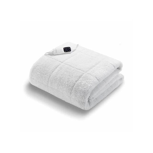 Dreamland 16695C Electric Under Blanket Double - Single Control Intelliheat White