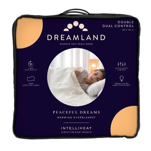 Dreamland 16925C Warming Overblanket Dual Control White
