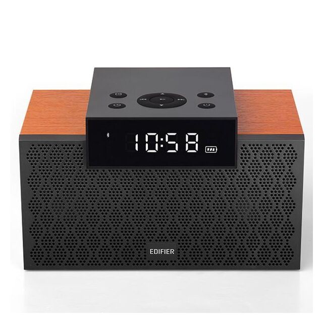 Edifier EDF100005 Multifunctional Integrated 2.1 Bluetooth Speaker, Mp260 Black-Wood