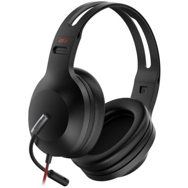 Edifier G1 BLACK USB Sound Card Gaming Headset Black