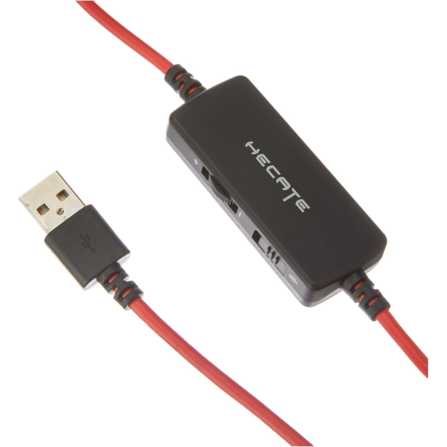 Edifier G1 BLACK USB Sound Card Gaming Headset Black