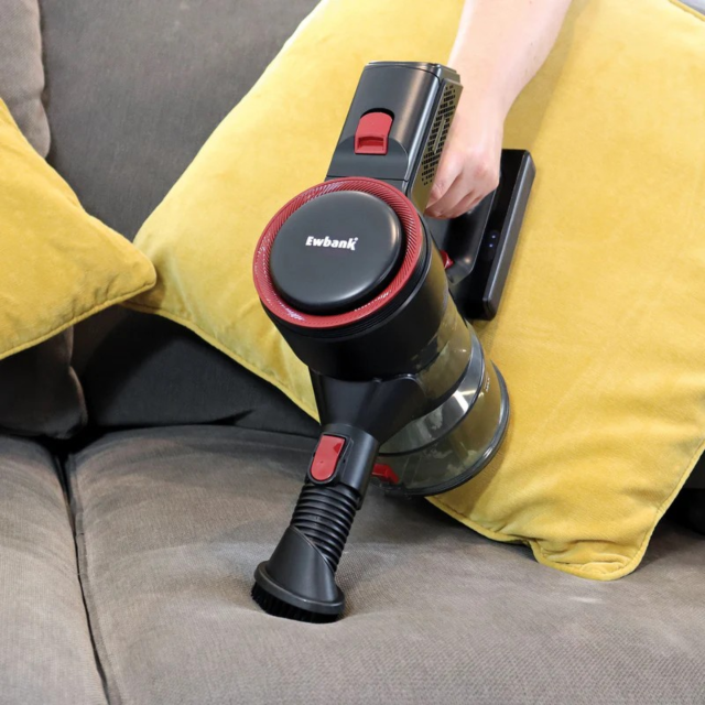 Ewbank EWVC3210 Air Dash Cordless Vacuum Cleaner Red/Grey