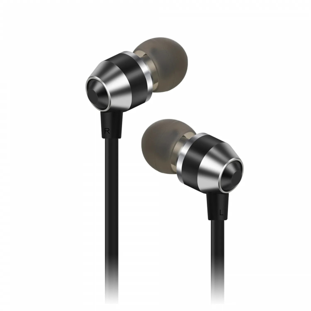 Groove GV-EB10-BK Smart Buds. Mobile Stereo Earphones/In-Line Mic. Blk