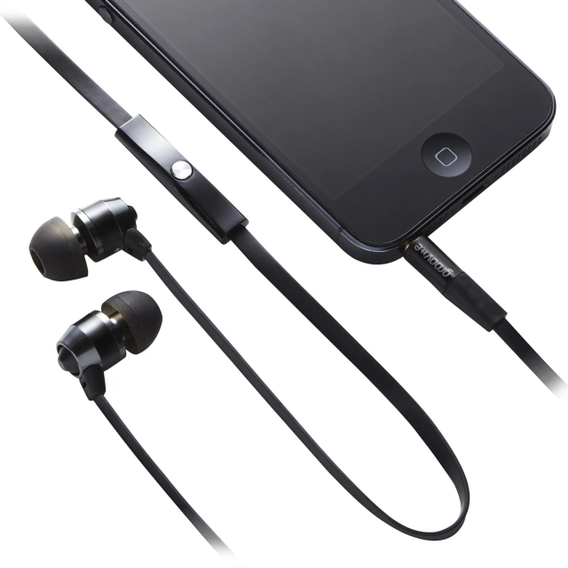 Groove GV-EB10-BK Smart Buds. Mobile Stereo Earphones/In-Line Mic. Blk