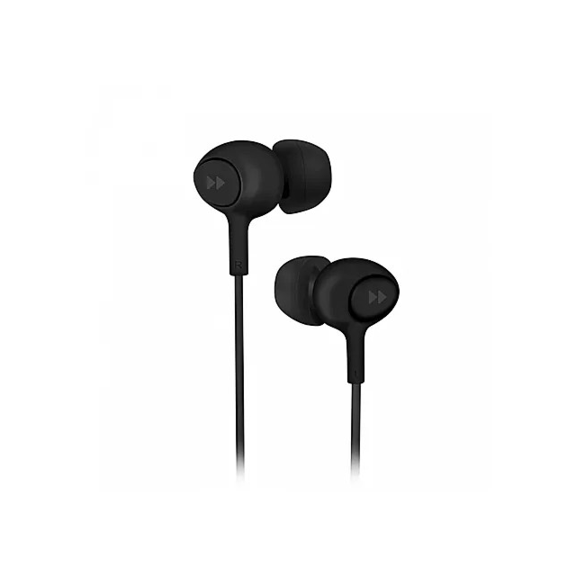 Groove GV-EB13-BK Mobile Buds Earphones With Remote & Mic Black