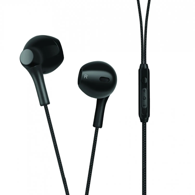 Groove GV-EB16-BK Digital Buds USB-C Earphones With Remote + Mic Black
