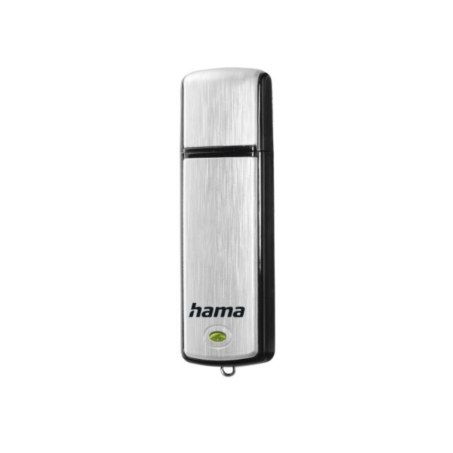Hama 00108062 Fancy 64Gb 6Mb/S Bla/Silv - Flash Drive Silver