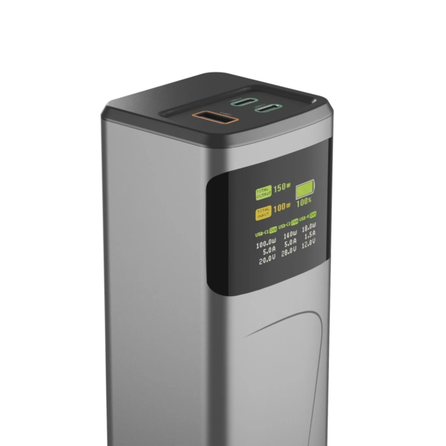 Hama 00201742 High Power Pack 24000Mah 150W Fast Charge Grey
