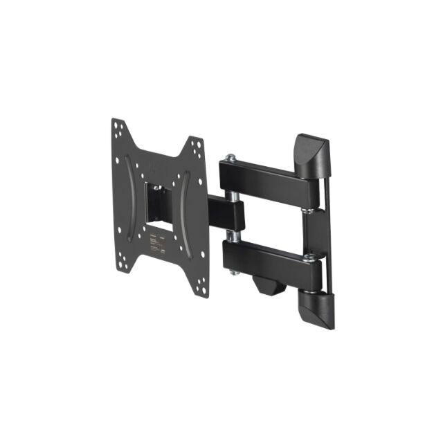 Hama 00220822 Full Motion TV Wall Bracket 19inch- 48inch Black