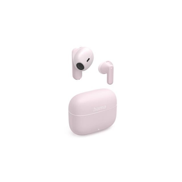 Hama 00221755 Bluetooth True Wireless Earbuds With Microphone Pink