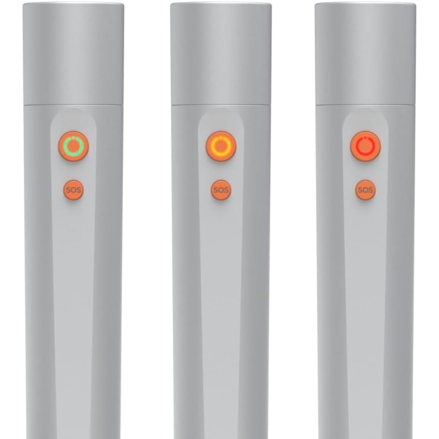 Hama 00228603 Rechargable Led Flashlight 350 Lumens Grey