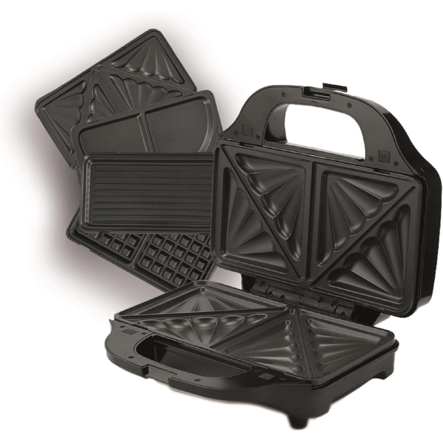HAMILTON BEACH HBSLS2002 Xl 4-In-1 Deep Fill Snack Maker Black