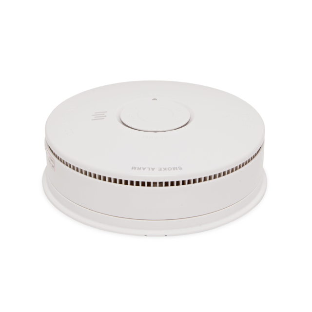 Hispec HSSA/OP/10 Pulse Optical Smoke Alarm, Full Unit White