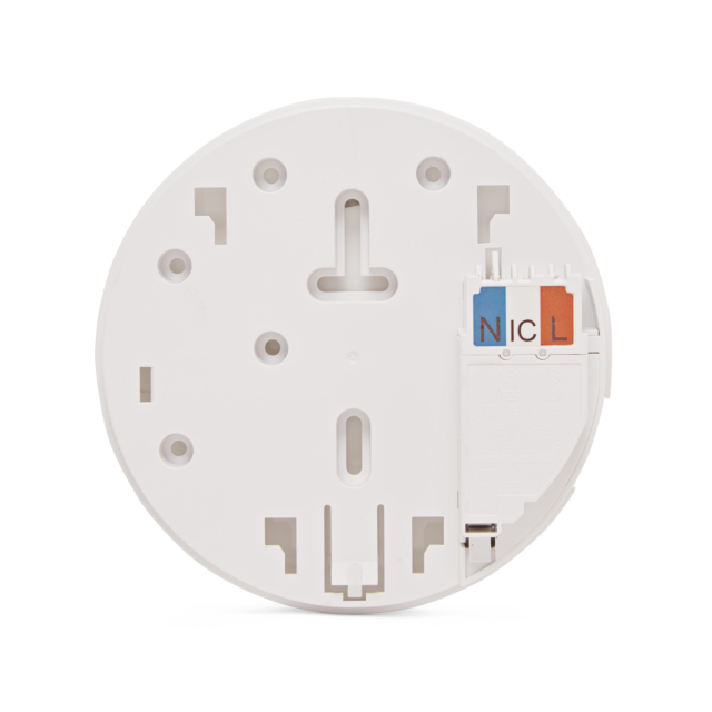 Hispec HSSA/OP/10 Pulse Optical Smoke Alarm, Full Unit White