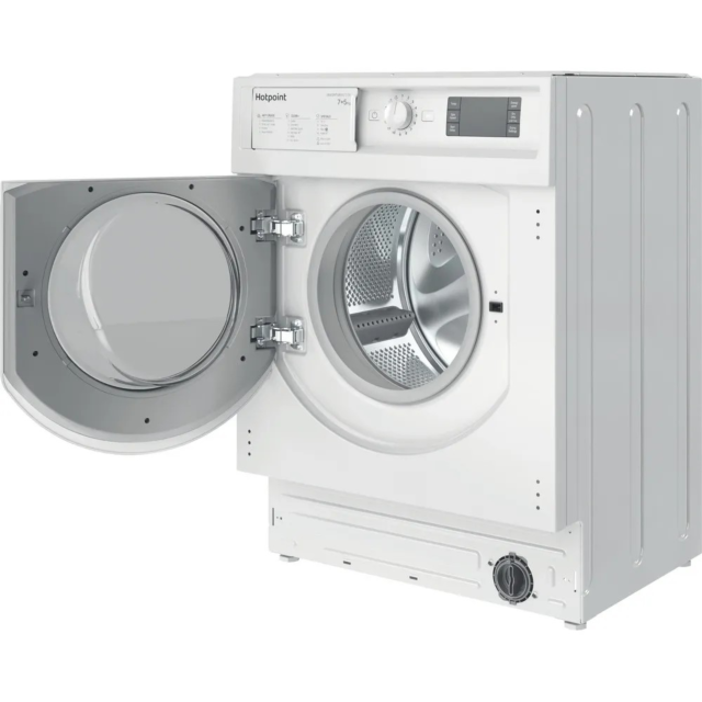 Hotpoint BIWDHG75148UKN Integrated Washer Dryer White
