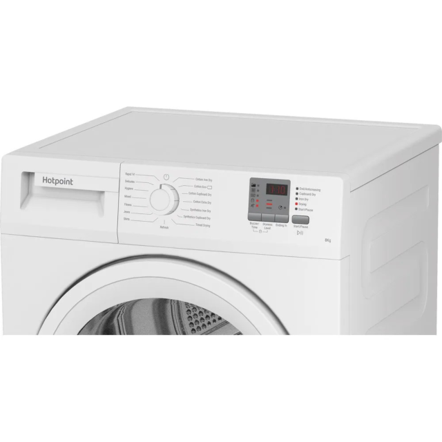 Hotpoint CHDC82WWGDUK 8kg Condenser Tumble Dryer - White