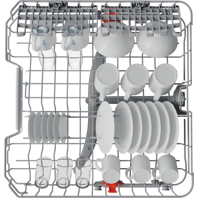 Hotpoint HP2IFC14BN6UK Bi Full Size Dishwasher 14 Place Set 8.9 L 9 Progs With Activedry Black