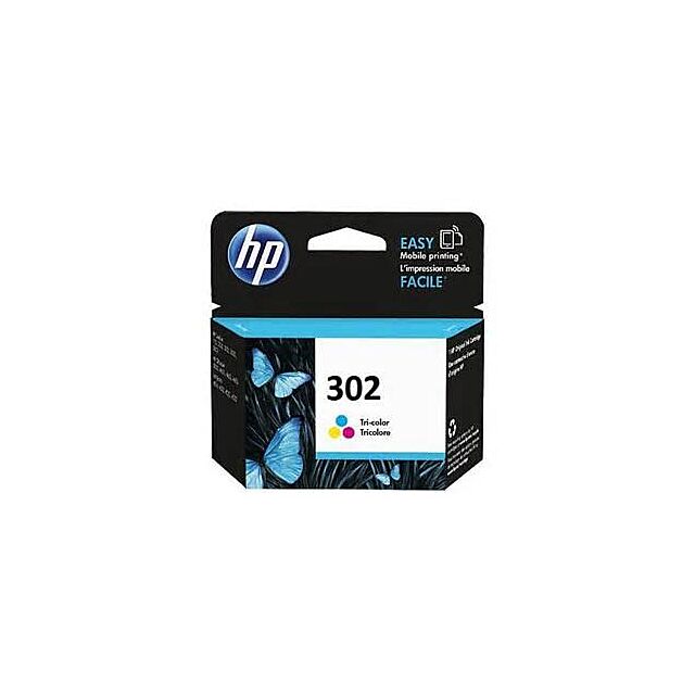 Hp F6u65aeuus 302 Tricolour Ink 