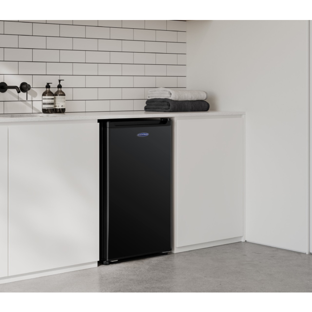 Iceking RL111EBK Under Counter Larder Fridge Black
