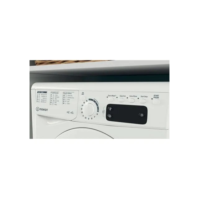 Indesit EWDE 761483 W UK Freestanding Washer Dryer - White
