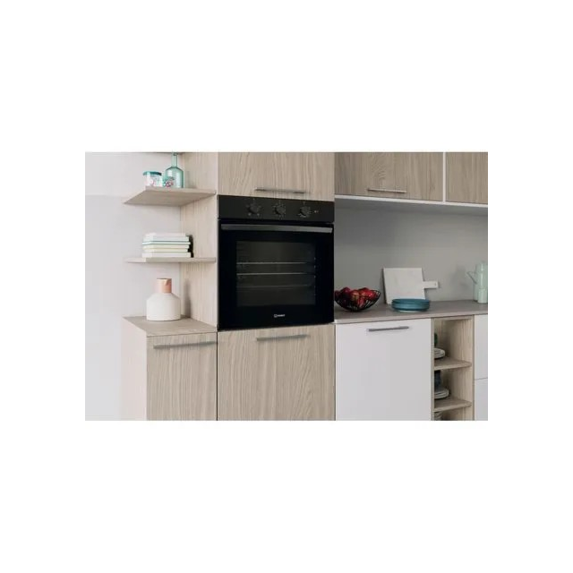 Indesit IO 233 B UK Built-In Single Oven - Black