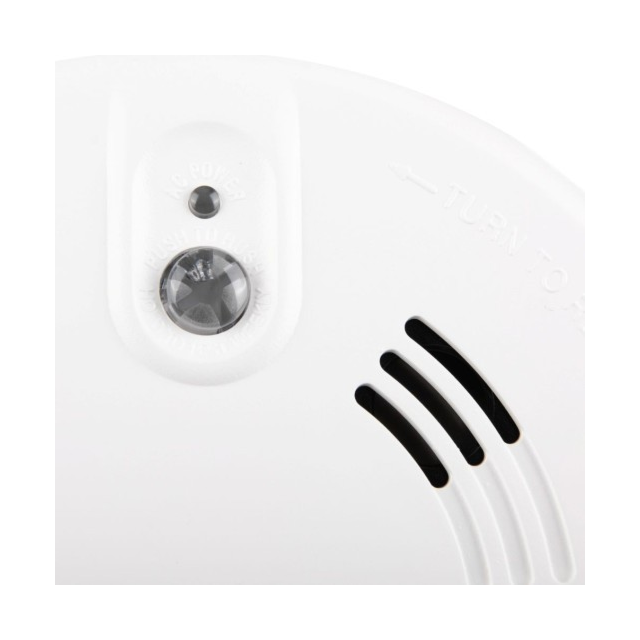 Kidde KF10 Mains Powered Smoke Alarm White