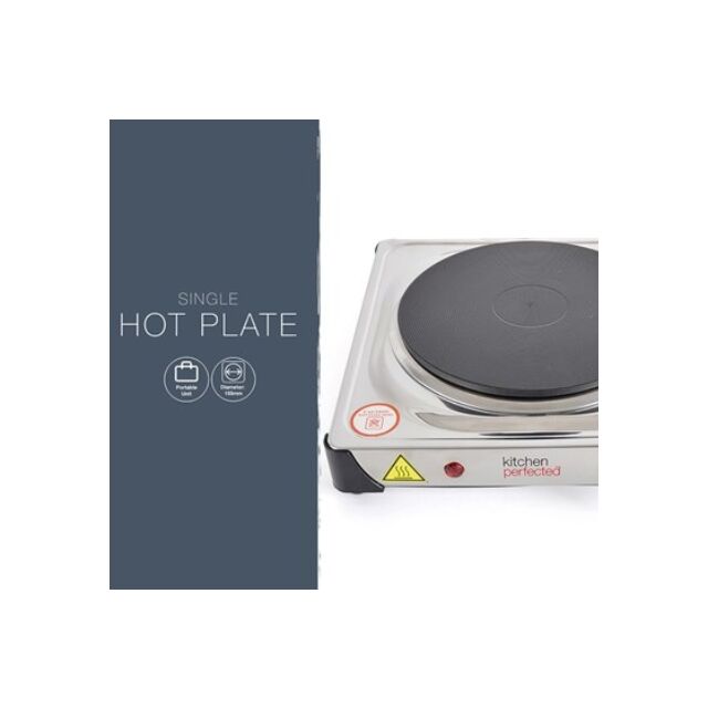 Lloytron E4103SS 1500W Single Boiling Ring Stainless Steel St.Steel 