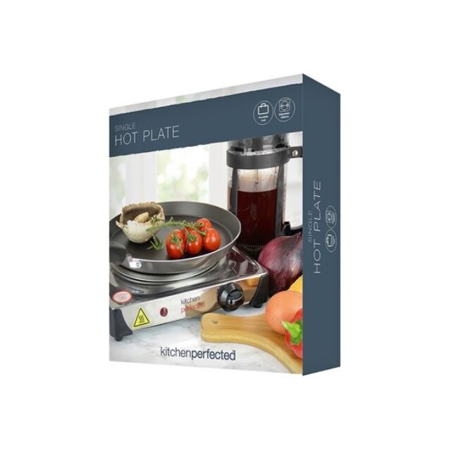 Lloytron E4103SS 1500W Single Boiling Ring Stainless Steel St.Steel 