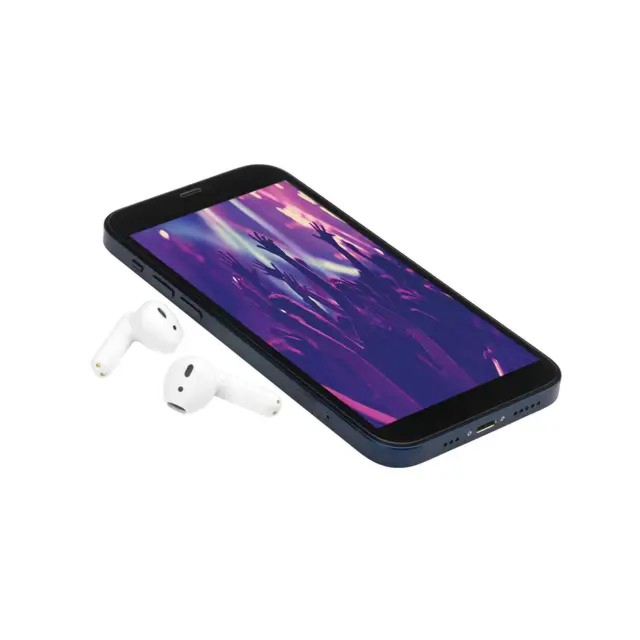 Maxim EE6401MAXMCDUEU7 Tws Earphones With Charging Case, Bluetooth Version 5.3 White