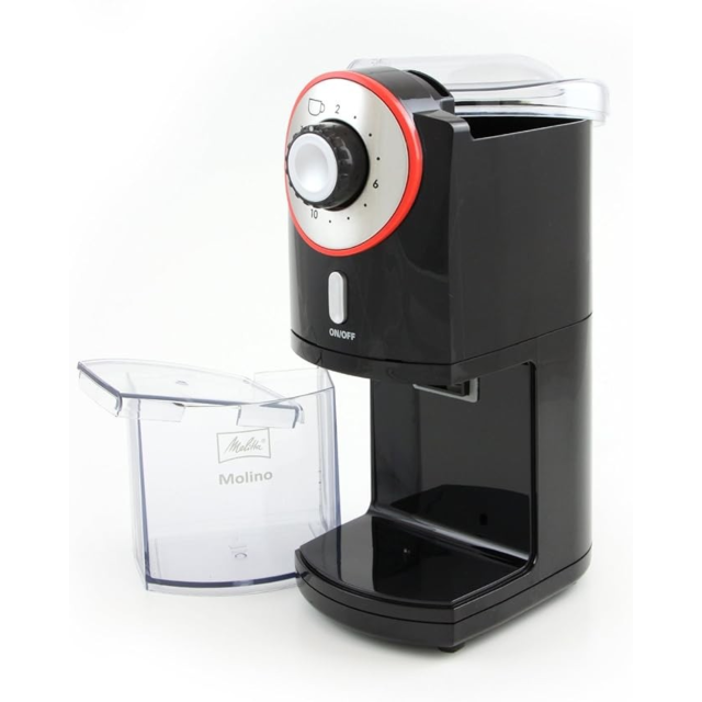 Melitta 1019-01RD Electric Coffee Grinder Black - Red