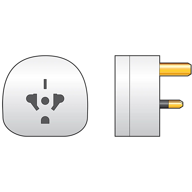 Mercury 429.832UK World To Uk Travel Adaptor White