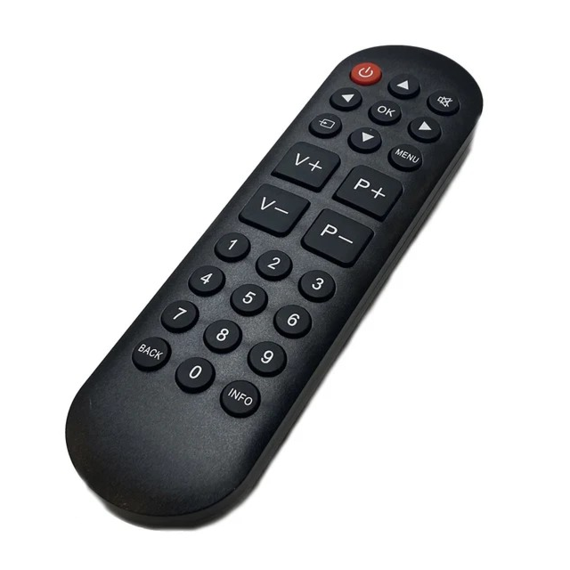 Mitchell + Brown JB1811UR Big Button Universal Remote Black