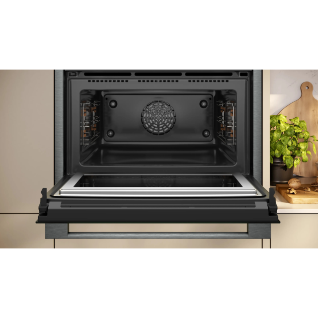 Neff C24MS71G0B, Built-in compact oven with microwave function