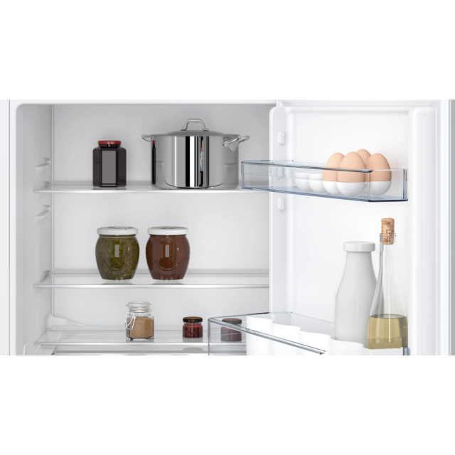 Neff KU1212FE0G N 50, Built-Under Fridge, 82 X 59.8 Cm, Flat Hinge White