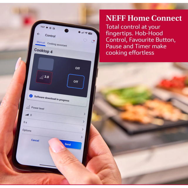 Neff T68FHV4L0, Induction hob