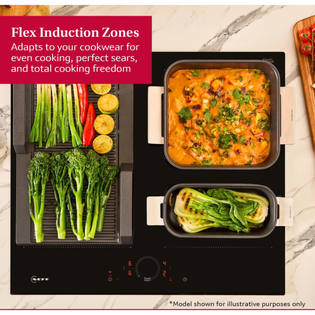 Neff T68FHV4L0, Induction hob