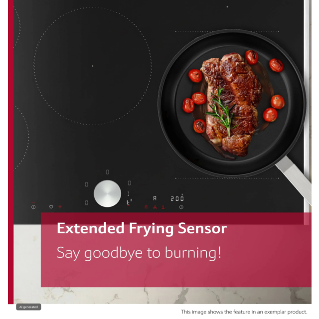 Neff T68FHV4L0, Induction hob
