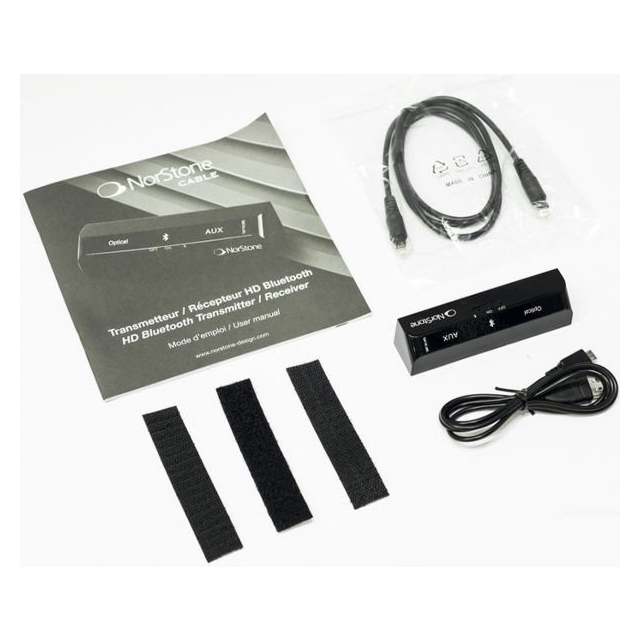 NorStone Cable QTE-1 HD Bluetooth Transmitter / Receiver Black