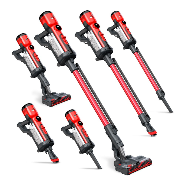 Numatic 919646 Henry Quick Corded Upright Vacuum Cleaner Red/Black