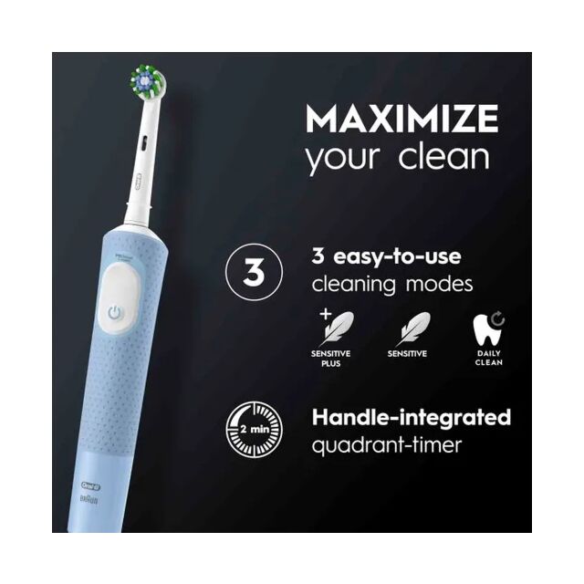 Oral B ORAD12PROCABL Pro Vitality Electric Toothbrush Blue