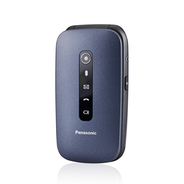 Panasonic KX-TU550EXC Easy Use Moblile 4G Phone Blue