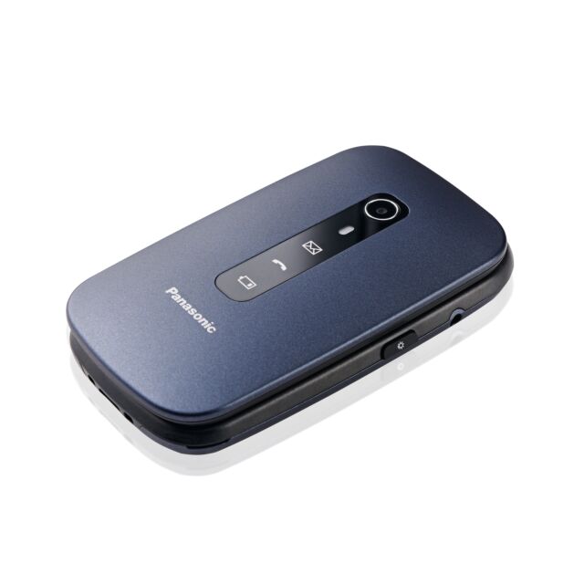 Panasonic KX-TU550EXC Easy Use Moblile 4G Phone Blue