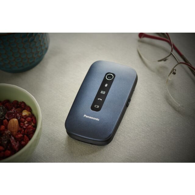 Panasonic KX-TU550EXC Easy Use Moblile 4G Phone Blue