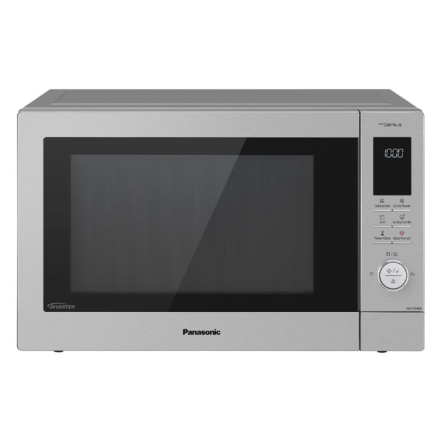 Panasonic NN-CD88QSBPQ 1000W Inverter Microwave, Air Fryer, Grill & Convection Oven Silver