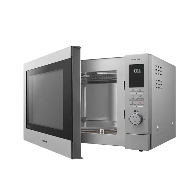 Panasonic NN-CD88QSBPQ 1000W Inverter Microwave, Air Fryer, Grill & Convection Oven Silver