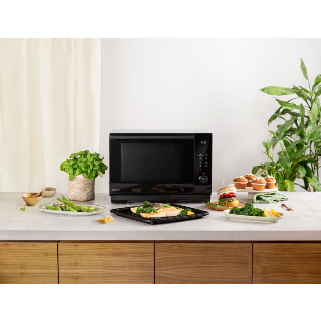 Panasonic NN-DS59NBBPQ 4-In-1 Steam Combination Microwave Oven Black