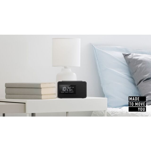 Panasonic RC-D8EB-K User-Friendly DAB/FM Clock Radio