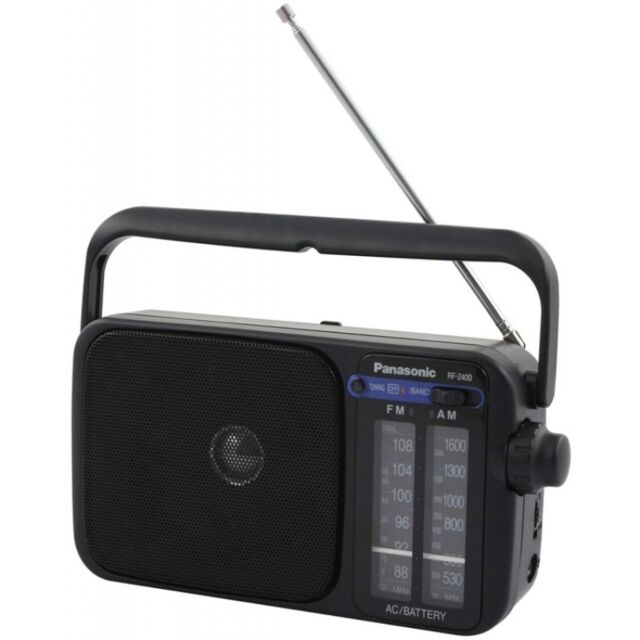 Panasonic RF-2400DEB-K Portable Radio