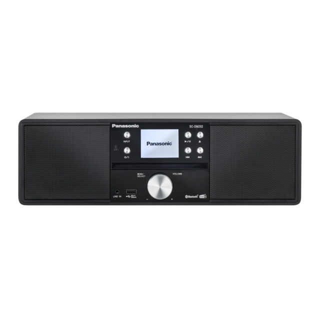Panasonic SC-DM202EG-K Compact Stereo System Black