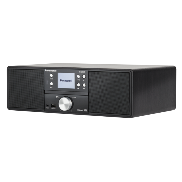 Panasonic SC-DM202EG-K Compact Stereo System Black